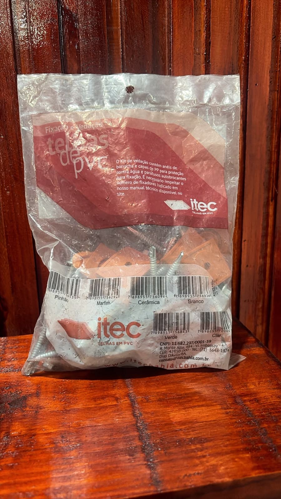 Parafuso de Vedação Telha PVC